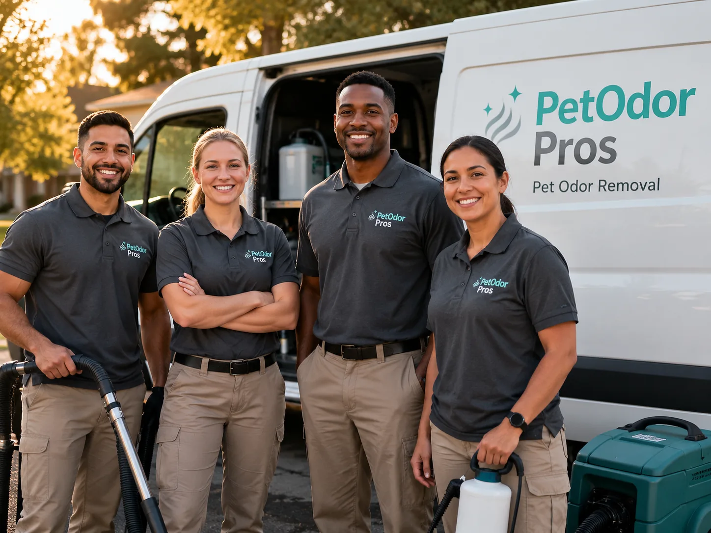 Pet Odor Removal team serving Timewell, IL